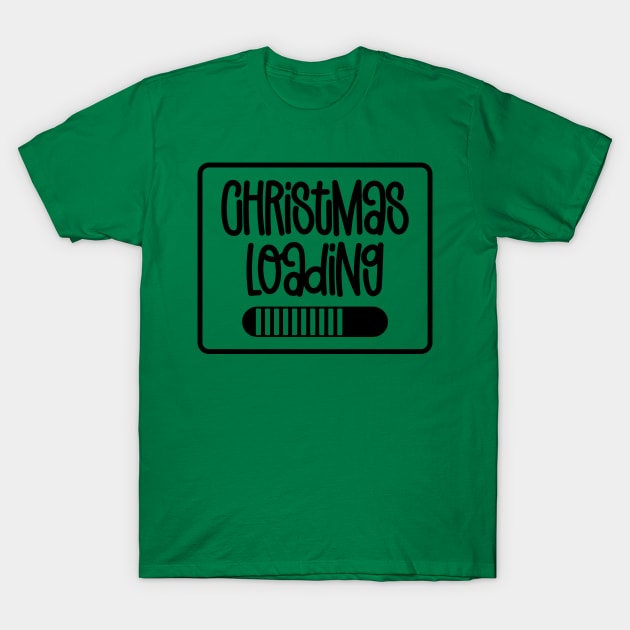 Christmas loading T-Shirt by be yourself. design